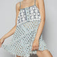 Pol - Contrast Denim Twill Woven Dress