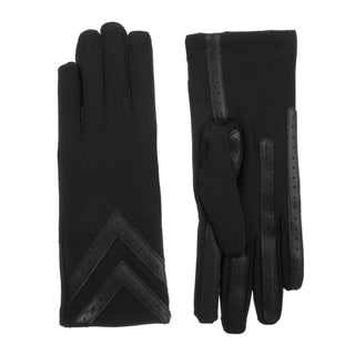 Isotoner - Women’s Smartdri Chevron Touchscreen Gloves