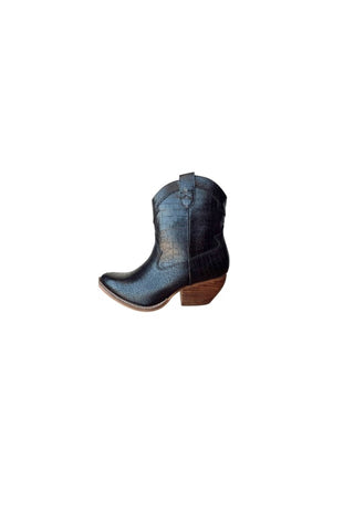 Arider Girl - Low Chunky Heel Western Boot