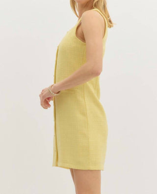Alexis - Tweed Mini Dress