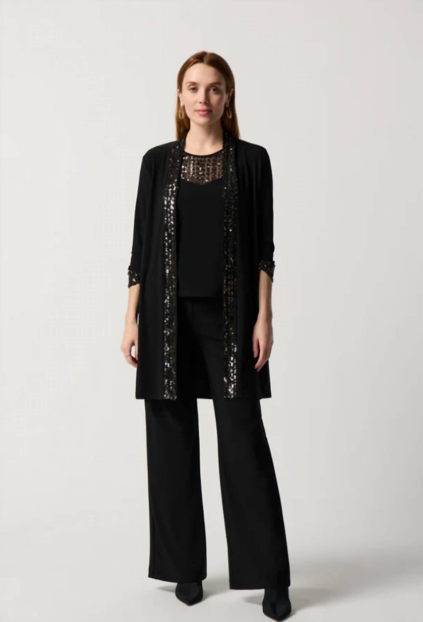 Joseph Ribkoff - Black gold two piece set