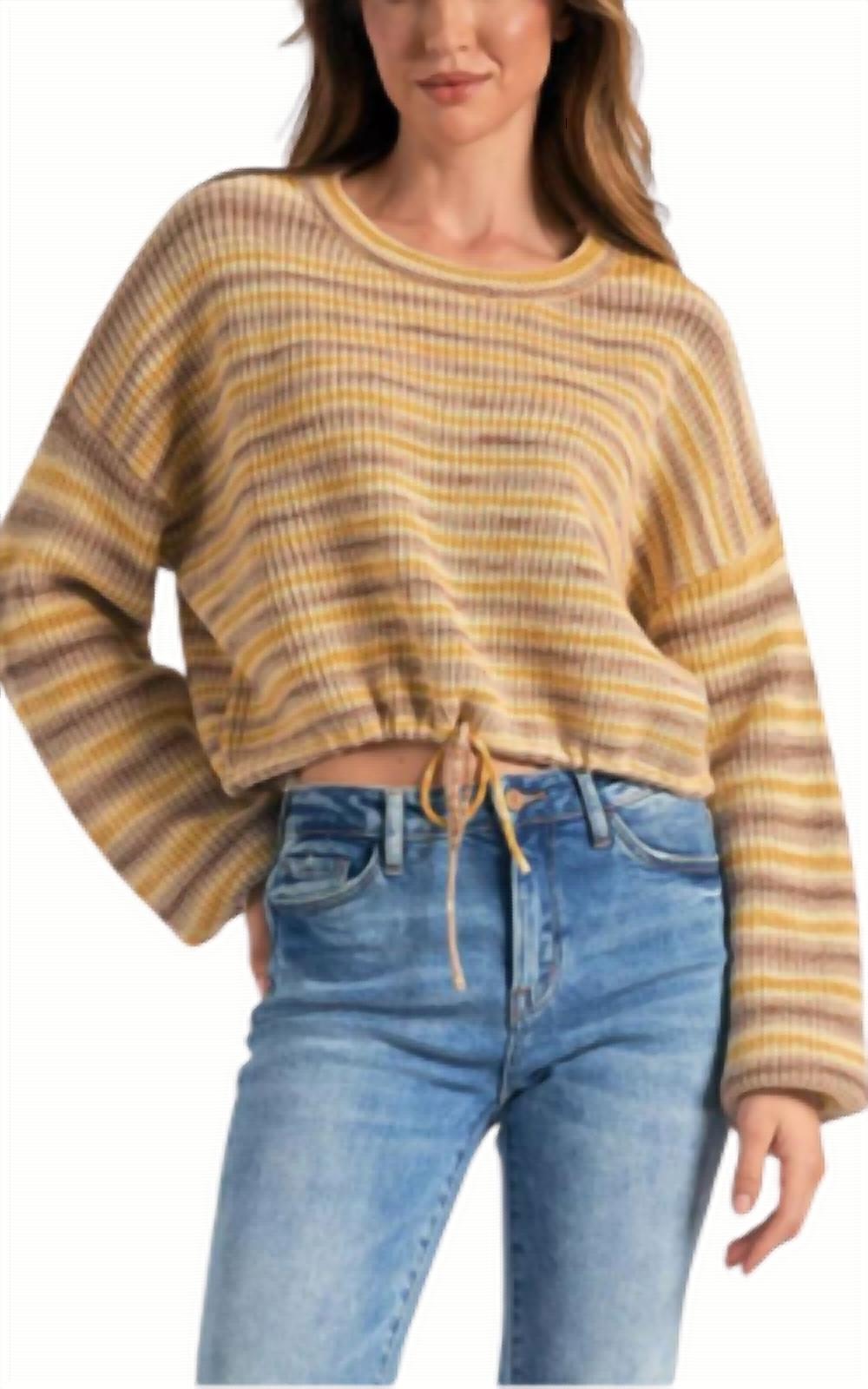 Elan - Elan International Striped Sweater