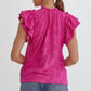 Entro - Floral Embroidered Blouse