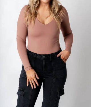 Z Supply - Body liso com decote em V