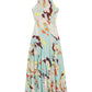 A.L.C. - Sybil Printed Satin Maxi Dress