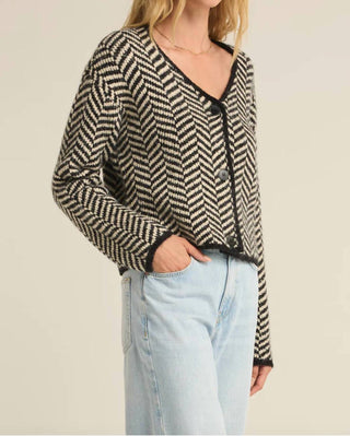 Z Supply - Cardigan Naomi espinha de peixe