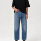 Agolde - 90's Crop Mid Rise Straight Jeans