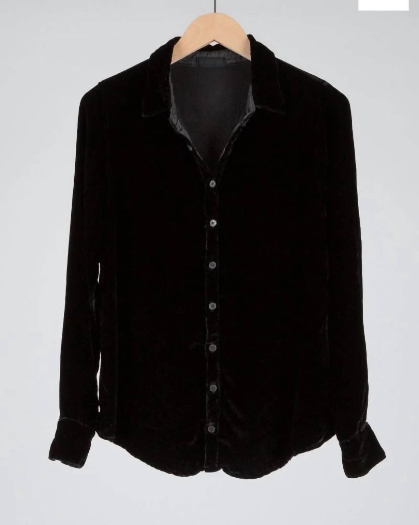 Cp Shades - Romy Button Up Velvet Shirt
