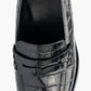 Aquatalia - Women's Riya Croc Embossed Penny Loafer