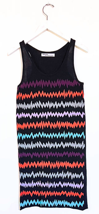 Replica Los Angeles - Women's Electric Stripe Tank Mini Dress