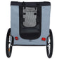 Large Folding Bike Trailer for Dogs – 66LB Capacity All-Terrain Pet Carrier