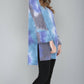 Crepas - Ruffle Sleeve Tie Dye Tunic