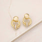 Ettika - Women's Mini Barrel Crystal Earrings