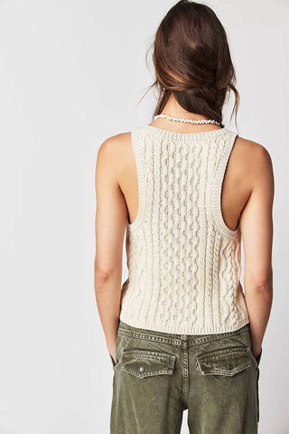 Free People - High Tide Cable Tank