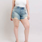 Judy Blue - High Waist Destroy Denim Short