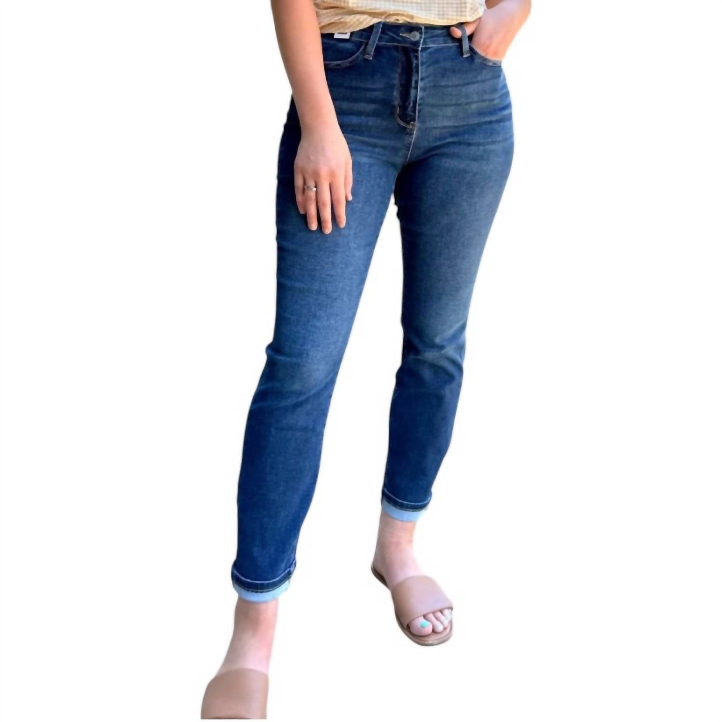 Judy Blue - Cool Denim Boyfriend Jeans