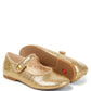 Pom D'Api - Girl's Daisy Glitter Lisse Mary Jane Shoe