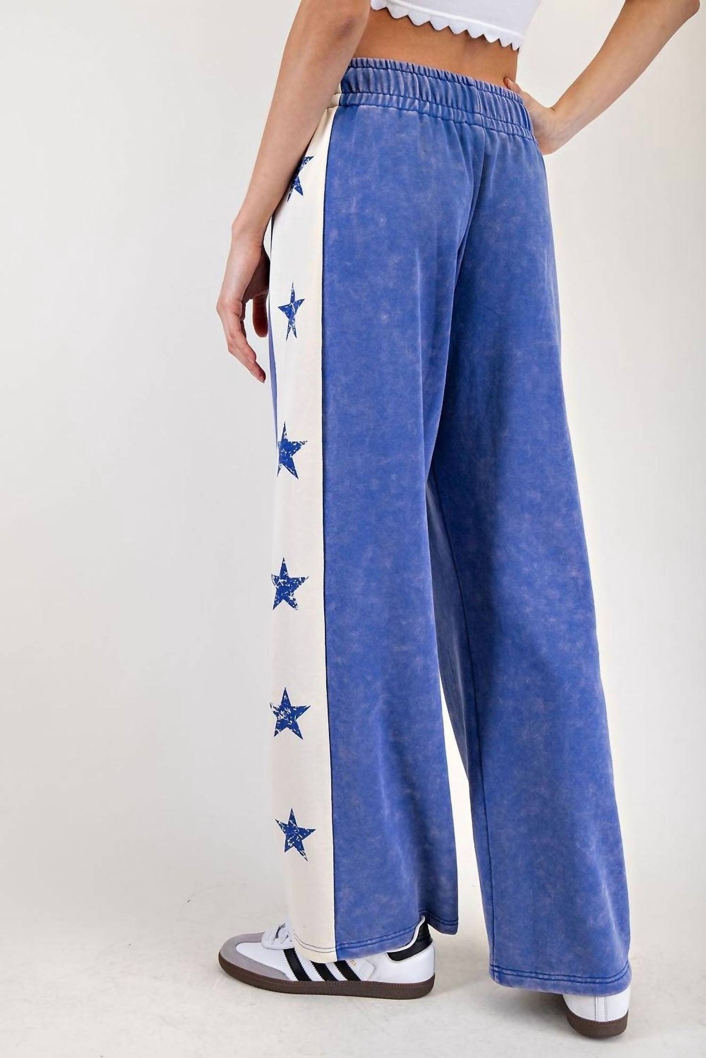 Ee:Some - Star Mineral Wash Sweatpants