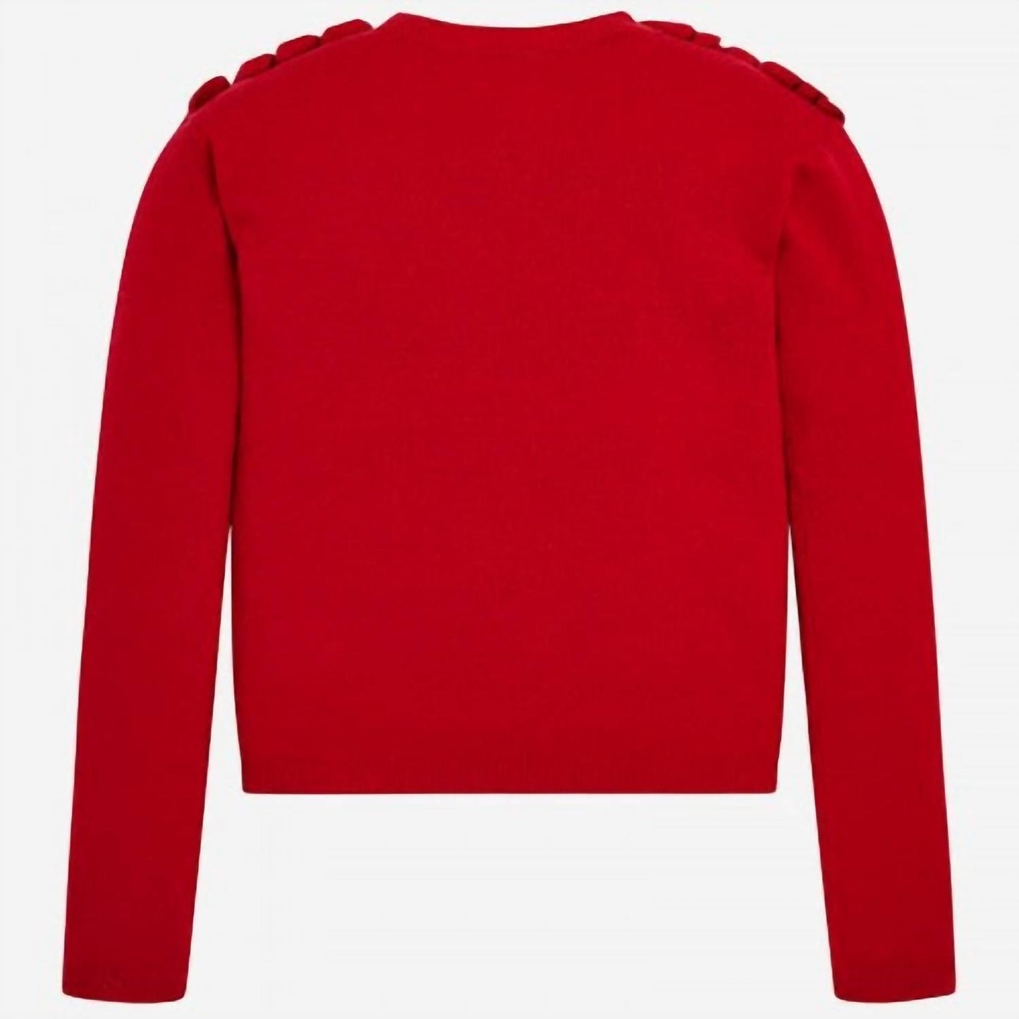 Mayoral - Girls' Ruffle Neckline Sweater