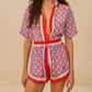 Farm Rio - Graphic Pineapple Scarf Multicolor Shorts