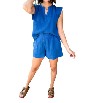 Faherty - Blusa Dylan de gaze de algodão Dream