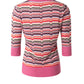 Iris Setlakwe - WOMEN'S V NECK POLO WITH CONTRAST RIB SWEATER