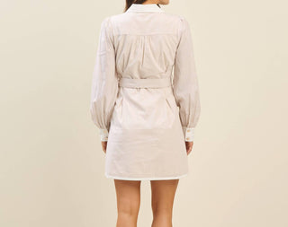 Able - Margaux Button Stripe Dress