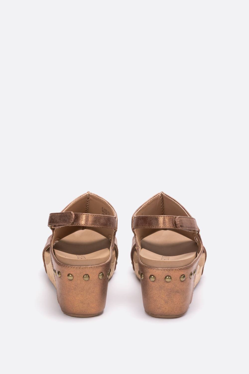 Corkys Footwear - The Carley Faux Leather Wedge Sandal