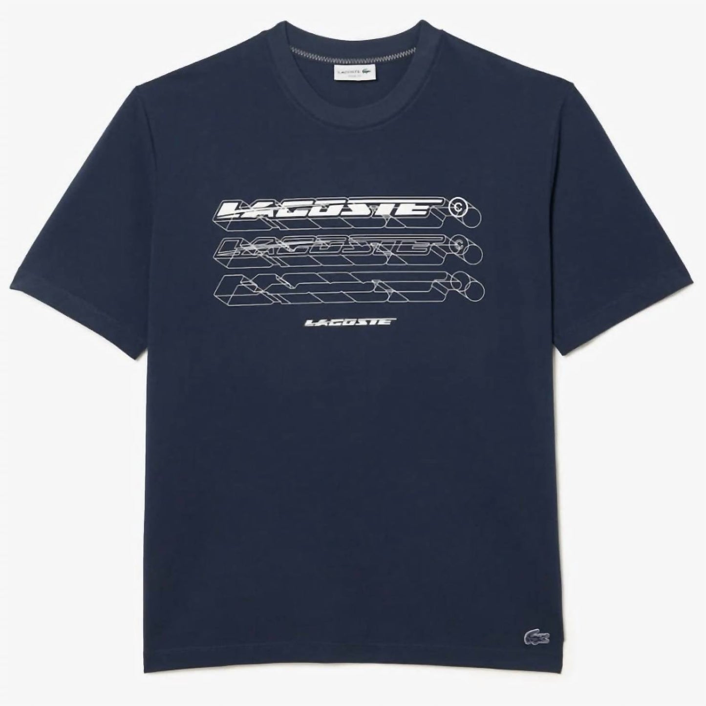 Lacoste - Loose Fit Organic Cotton Piqué Tee Shirt