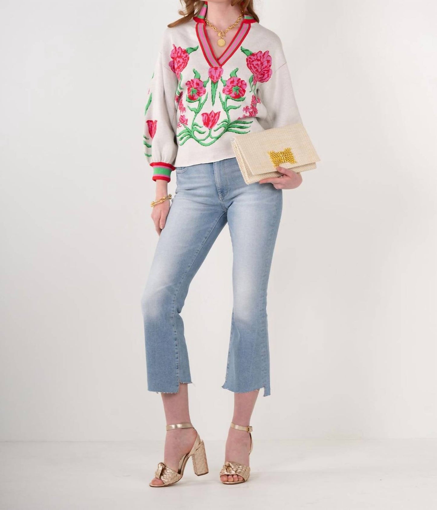 Emily Mccarthy - Lolli Blouson Sleeves Sweater