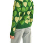 &Merci - PEARL EMBELLISHED HEART SWEATER