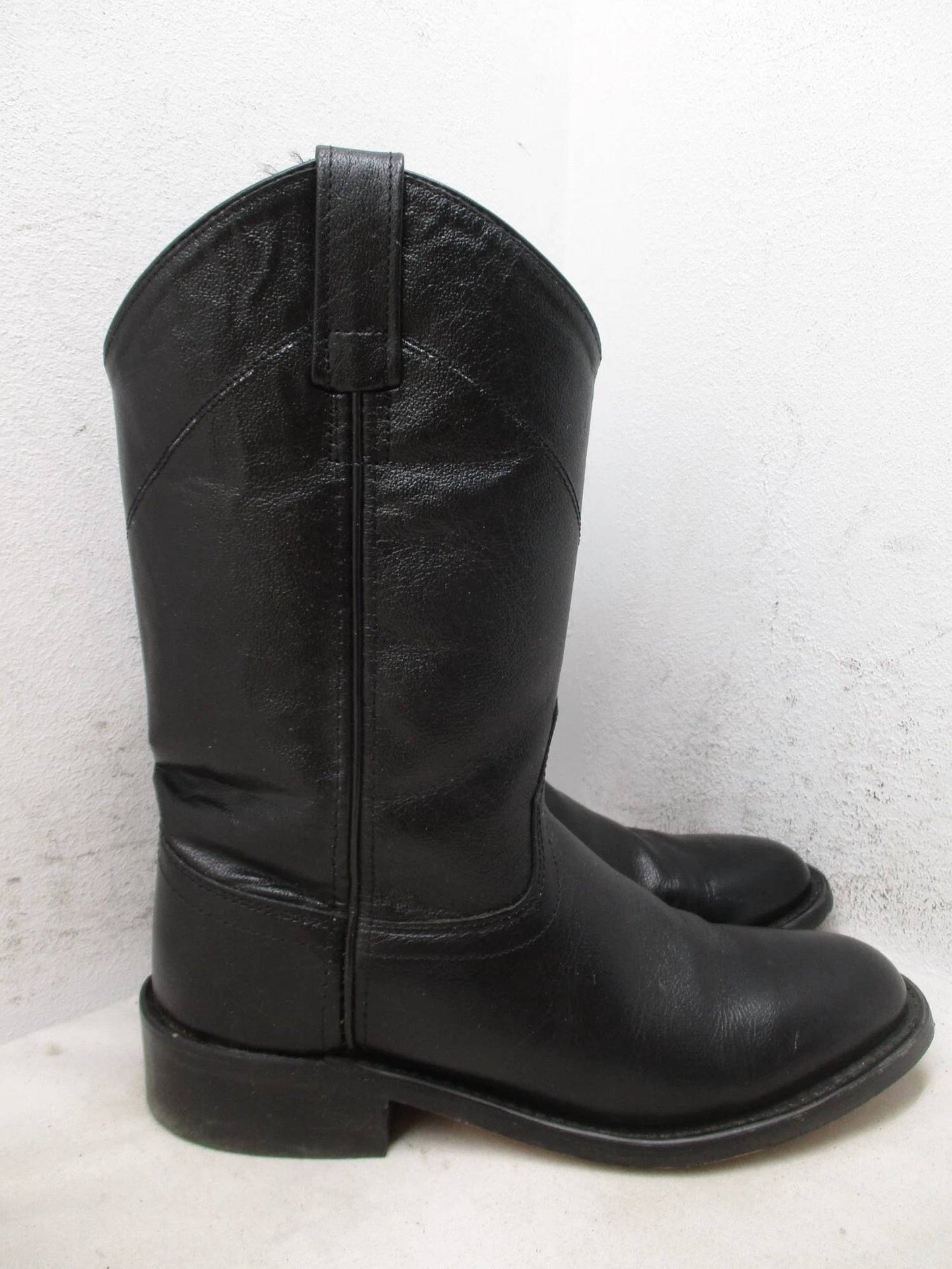 Old West - Women's Leather Roper Style Cowboy Boots