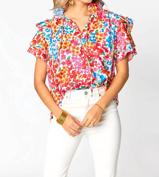 Buddylove - Blusa Shauna com babados no ombro