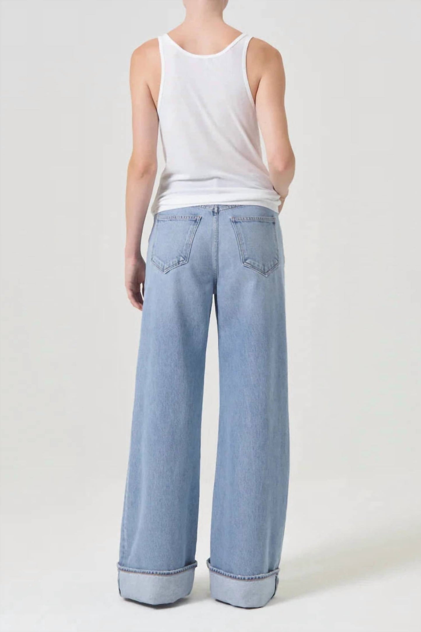 Agolde - Dame High Rise Wide Leg Jeans