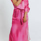 Cossac - Drape Dress Print
