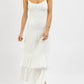 One & Only - Solar Tie Strap Maxi Dress