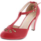 Chase + Chloe - Women's Kimmy-36 T-strap Pumps