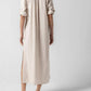 Lilla P - Striped Maxi Shirt Dress