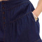 Entro - Kelsie Flared High-waisted Denim Shorts