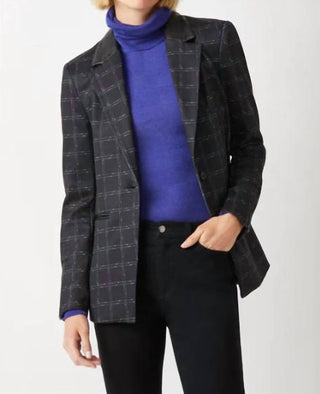 Ecru - Long Sleeve Park Avenue Stretch Blazer