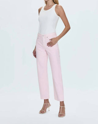 Pistola - Calça Jeans Lexi de Cintura Média e Perna Curvada