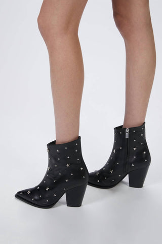 The Kooples - STAR STUDDED LEATHER BOOTS