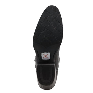 Twisted X - Bota Western Leather com biqueira em R