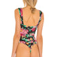 For Love & Lemons - Jolie Ruched Seaming Bodysuit