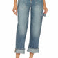 Free People - Major Leagues Mid Rise Cuffed Jeans