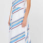 Current Air - Striped Midi Dress