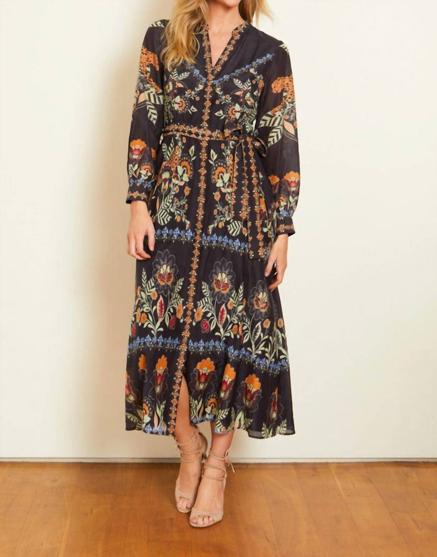 Caballero - Michelle Cheetah Maxi Dress