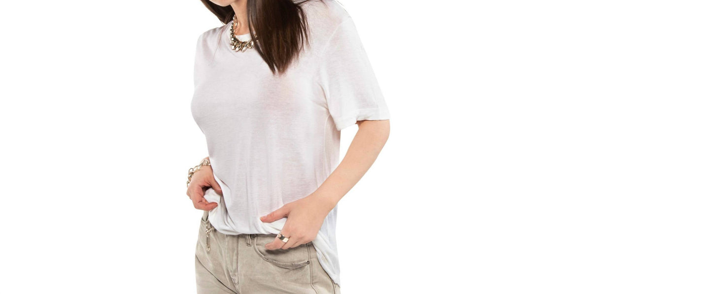 On This Day - Women's Linen-blend Crewneck Tee