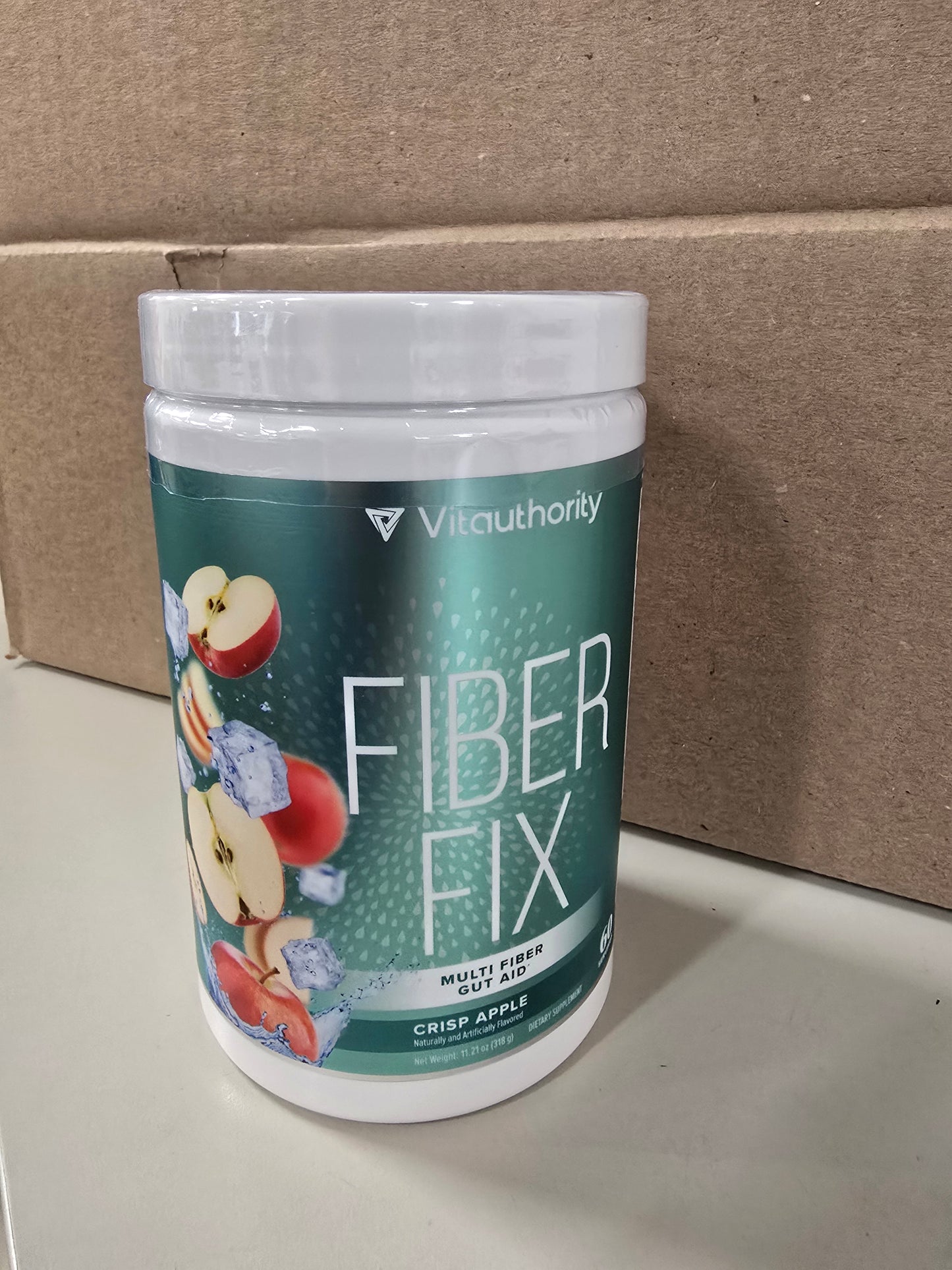 Vitauthority Fiber Fix  Crisp Apple Flavor