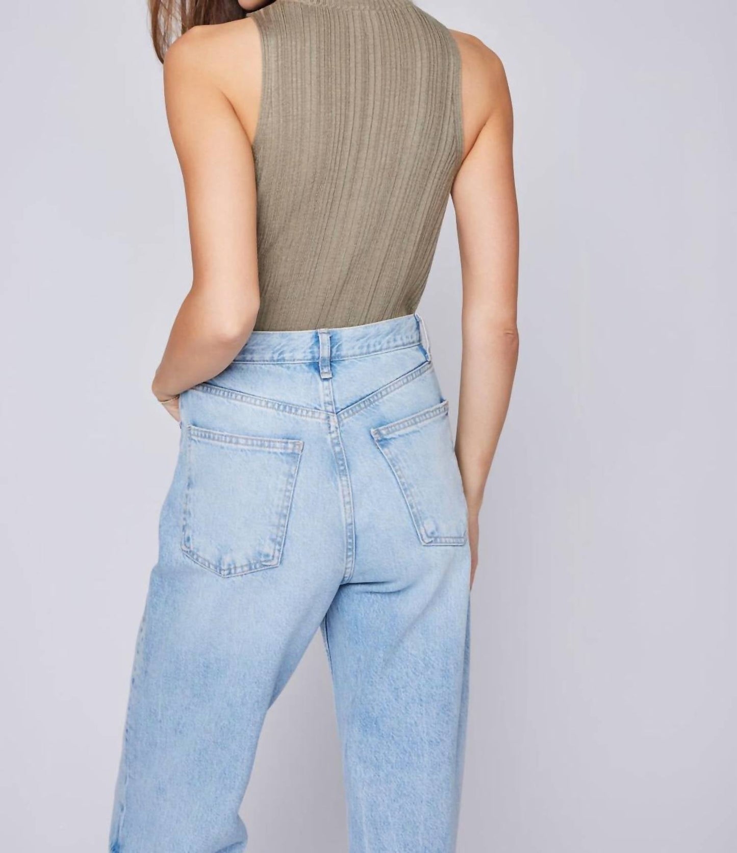 Gentle Fawn - MOCKNECK SLEEVELESS SWEATER